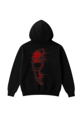 Red Skull - Soft Black Hoodie