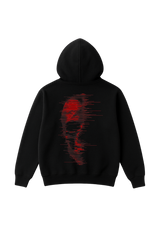 Red Skull - Soft Black Hoodie