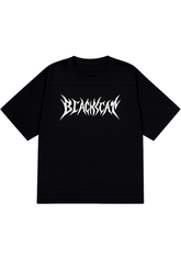 BlackCat - Oversized Tee in White