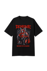Demonic T- Shirt - Anime Inspired - BlackCat