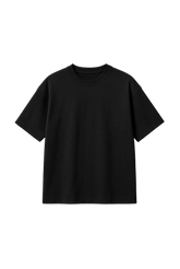 Classic Black Oversized T-Shirt – Unisex Streetwear - BlackCat
