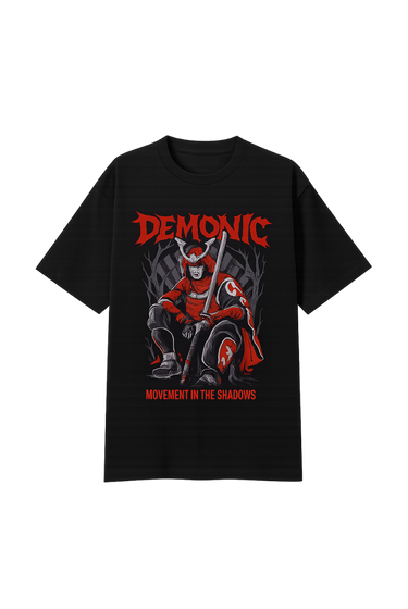 Demonic T- Shirt - Anime Inspired - BlackCat