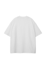 Classic White Oversized T-Shirt – Unisex Streetwear - BlackCat